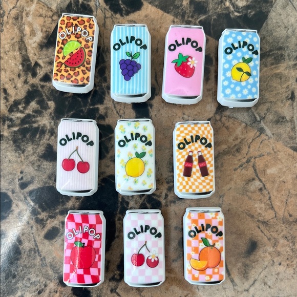 JIBBITZ. Set of 10. OLLIPOP. Fits CROCS and similar. Super cute. - Picture 1 of 2